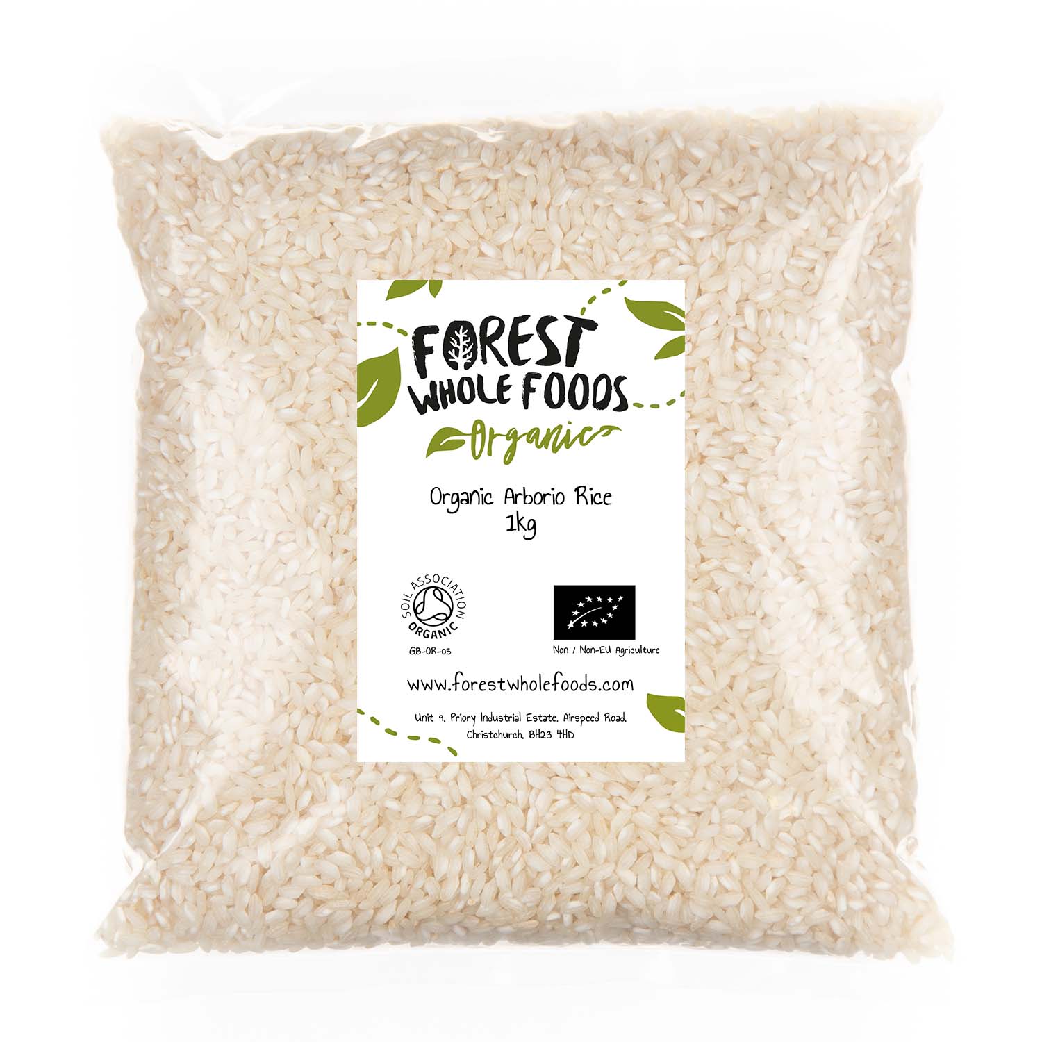 Organic Arborio Rice 1kg
