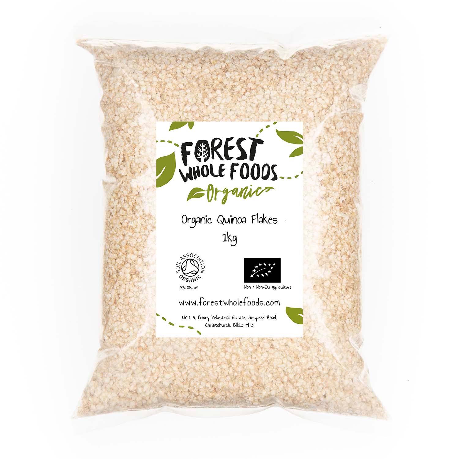 Organic Quinoa Flakes 1kg