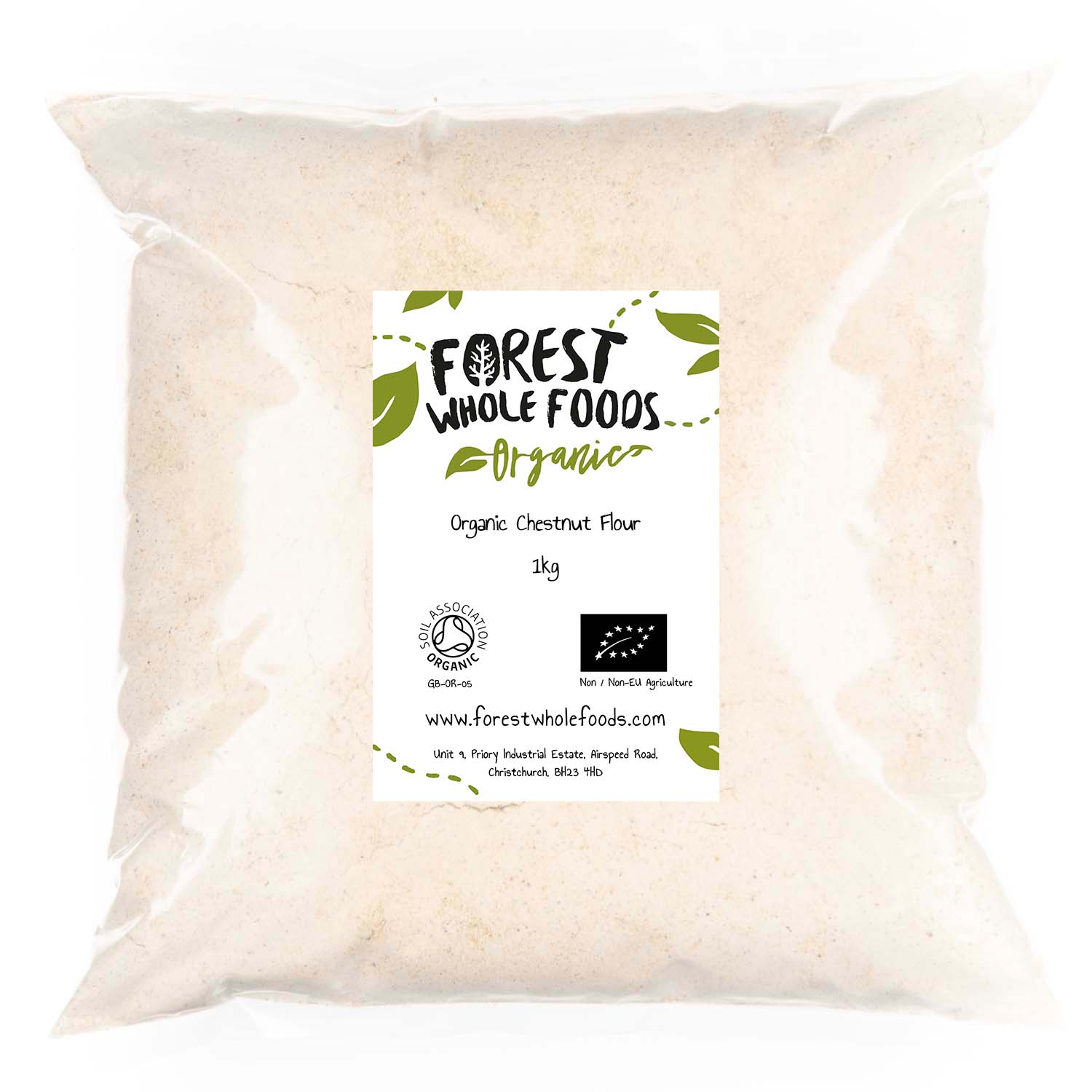 Organic Chestnut Flour 1kg
