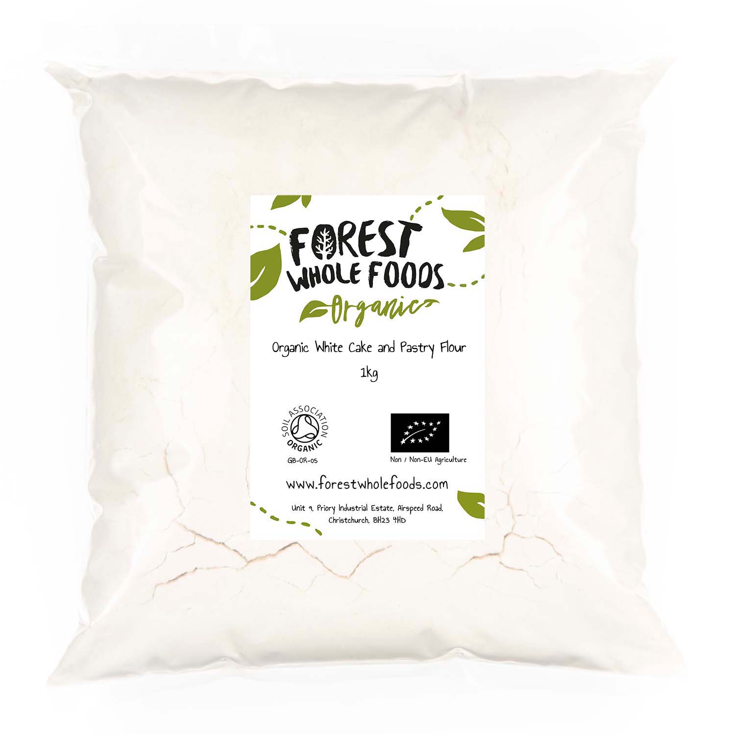 Organic White Cake and Pastry Flour 1kg