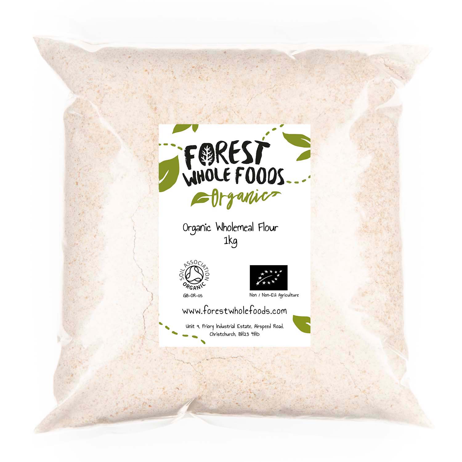 Organic Wholemeal Flour 1kg