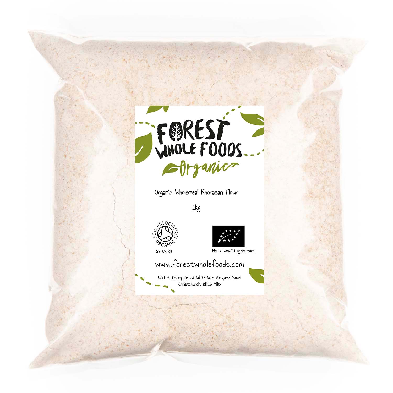 Organic Wholemeal Khorasan Flour 1kg