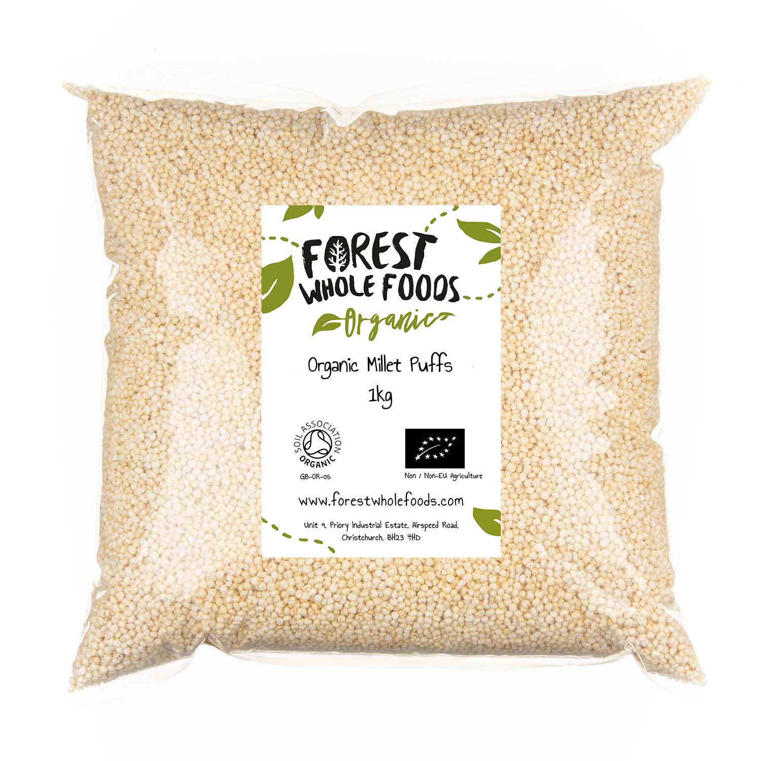 Organic Millet Puffs 1kg-2