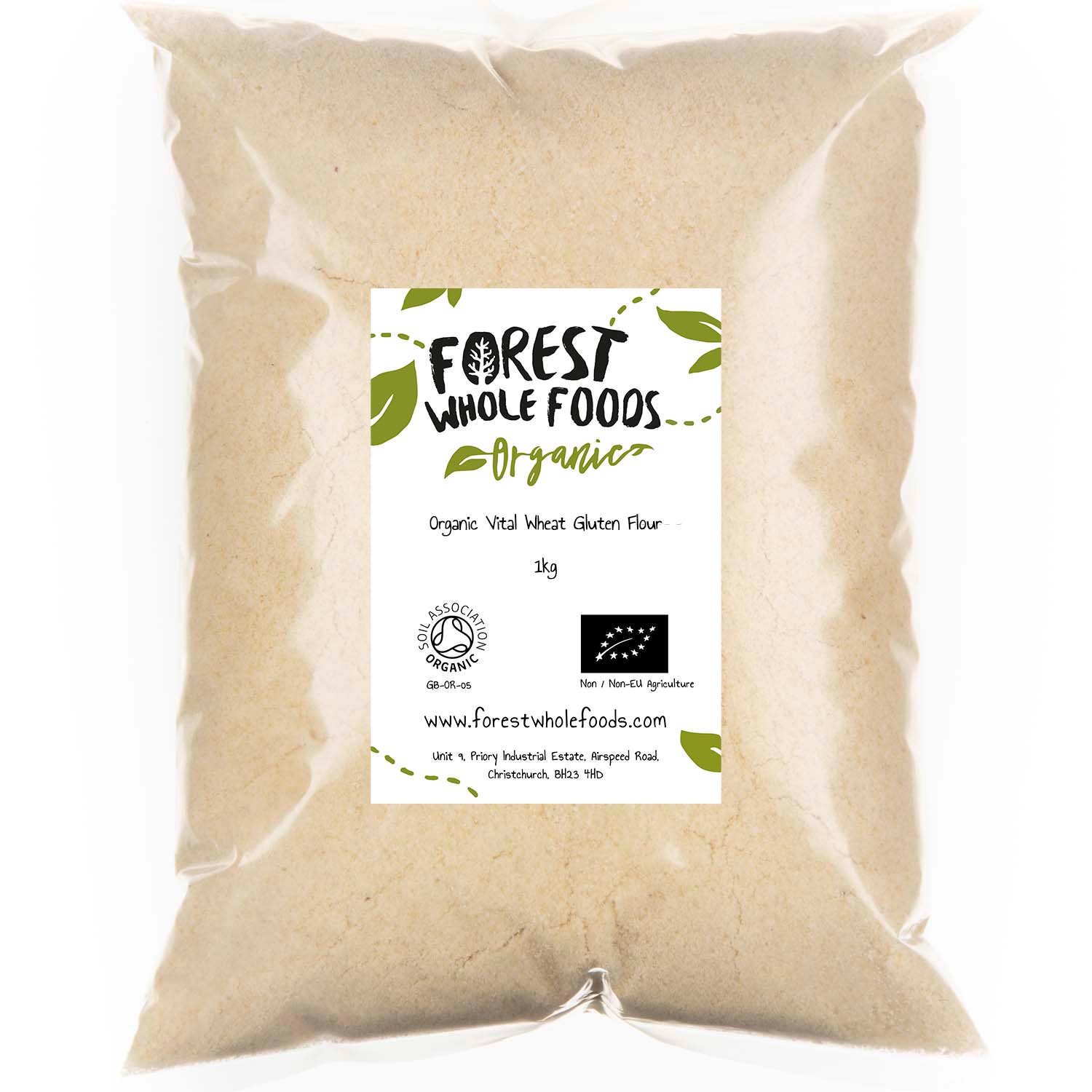 Organic Vital Wheat Gluten Flour 1kg