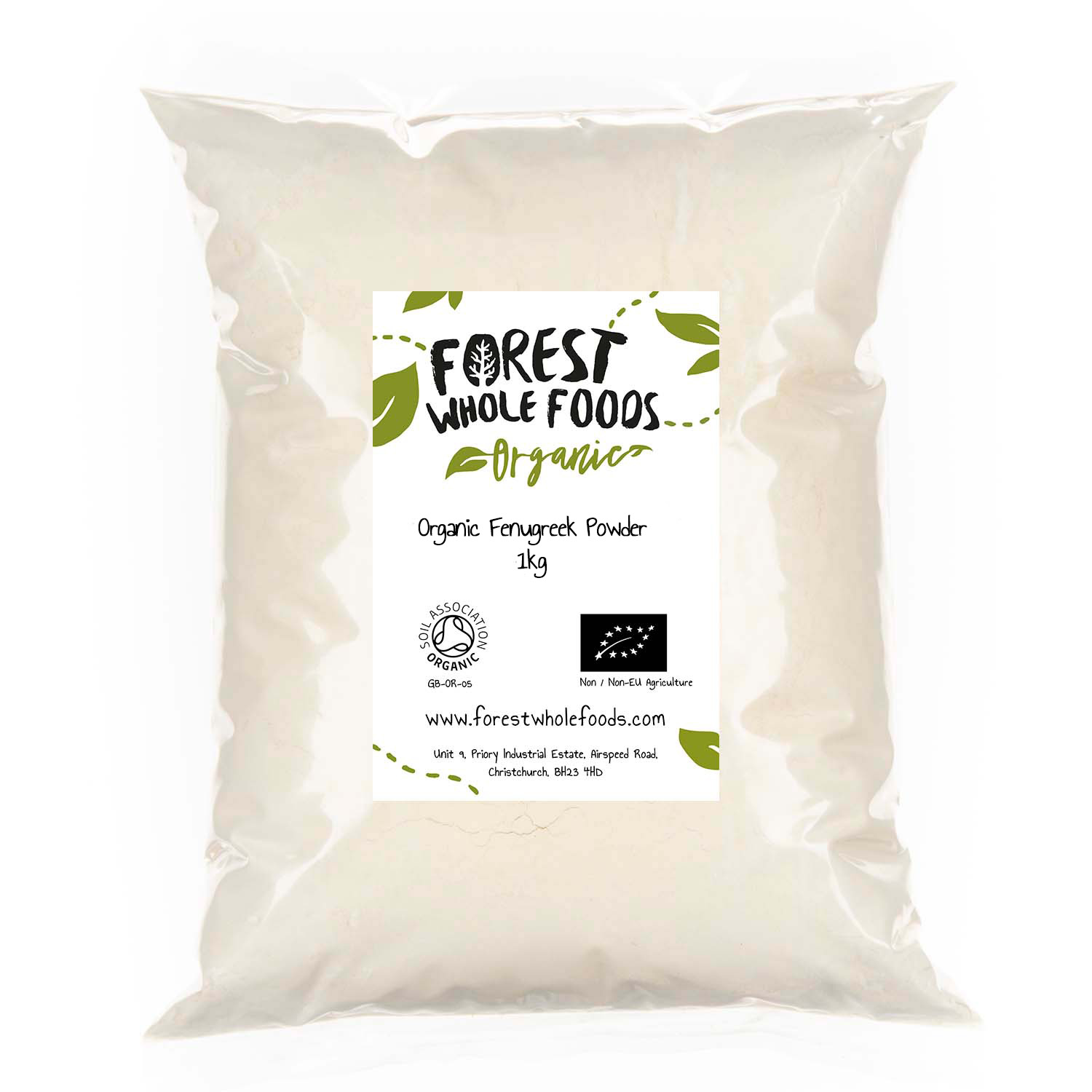 Organic Fenugreek Powder 1kg