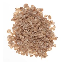 organic toasted wheat flakes loose