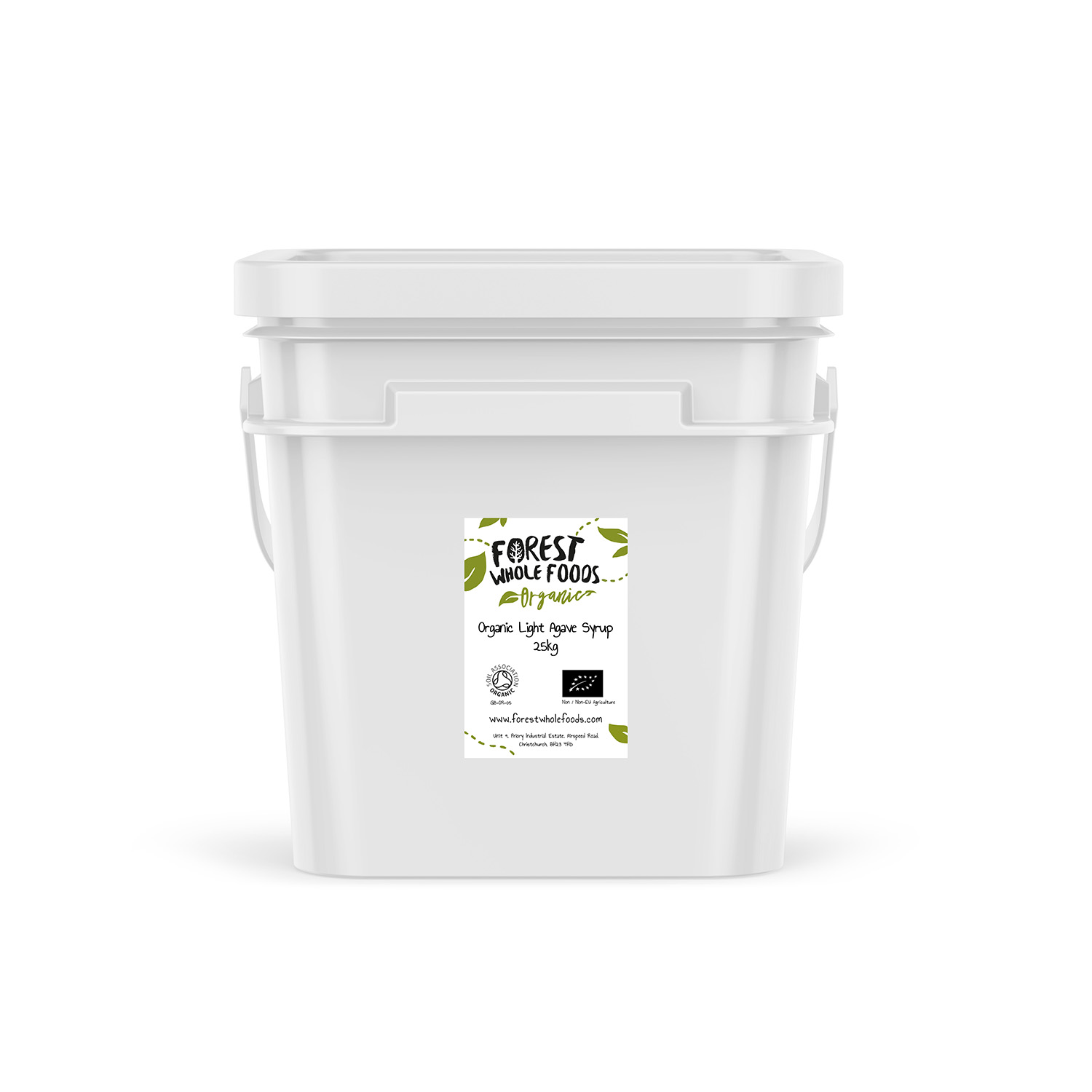 organic light agave syrup 25kg